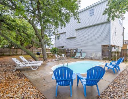 Private Pool at A Promise Kept in Kill Devil Hills