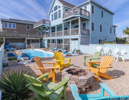 As Good As It Gets oceanfront home in Duck