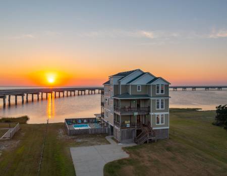 Sounds Great soundfront home in Rodanthe