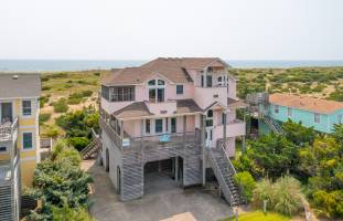 Beach Fantasy oceanfront home in Salvo, NC